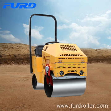 Small Driving 800kg Double Drum Vibrating Roller